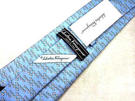 ●Ferragamoフェラガモ未使用(タグ付)●1円●TieLAND●J 243