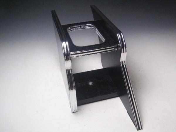 200系ハイエース　ダストボックス　 ブラックウッド　フルメッキ