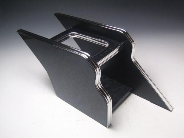 200系ハイエース　ダストボックス　 ブラックウッド　フルメッキ