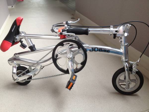 JDBike 折りたたみ自転車 シルバー