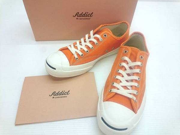 ジャックパーセル CONVERSE ECONYL PURCELL JACK ORANGE コンバース