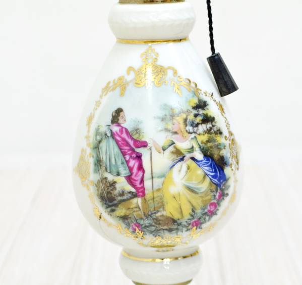 ナショナル National 陶器ランプ 昭和レトロ シェードランプ