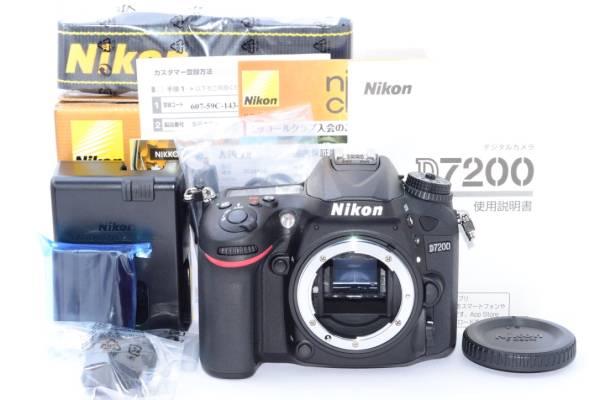 新品級☆Nikon ニコン D7200☆付属品完備☆未開封多☆M保証来年 カメラ