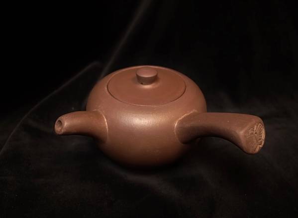 ② 中国 宜興 急須 文革～早期 ( 朱泥 煎茶 茶壺 紫砂 紫泥 水注