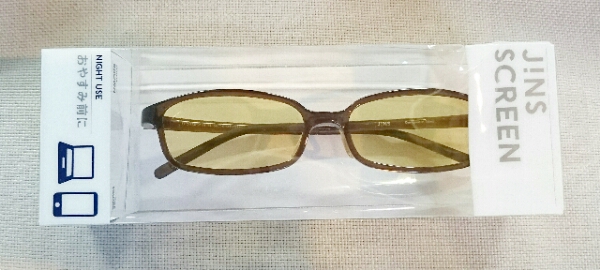 ジンズJINSブルーライト カットPCナイトユースタイプ眼鏡メガネ