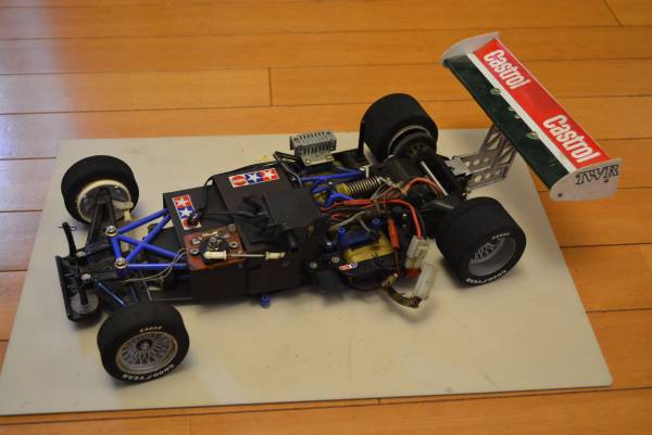 ジャンク TAMIYA タミヤ F-1 シャーシ モーター ラジコン