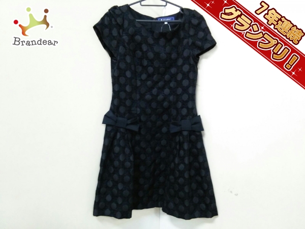 エムズグレイシー ワンピース 38 レディース 美品 黒 M'S GRACY