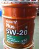 ☆ BP 5W-20の全合成オイル。 superV Plus. API-SN. GF-5. 20L！