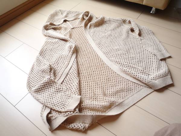 超美　DAMA ダーマ　コットンカーディガン M~L