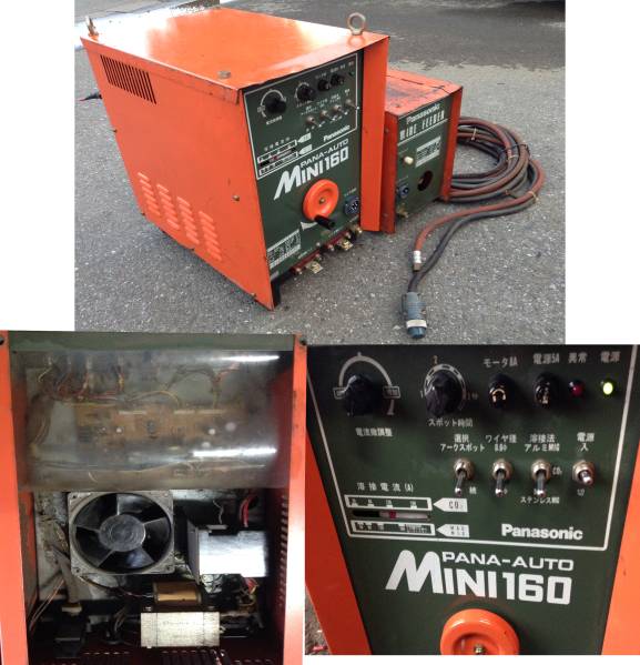 半自動溶接機 PANA-AUTO MINI160 Yahoo!オークション auto YD-160R-2 