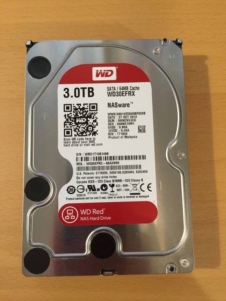 WD Red HDD WD30EFRX SATA 3TB 469 【公式通販】
