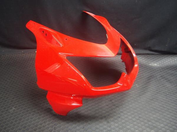 大割れ無大削れ無ニンジャ250R純正アッパーカウル赤Ninja