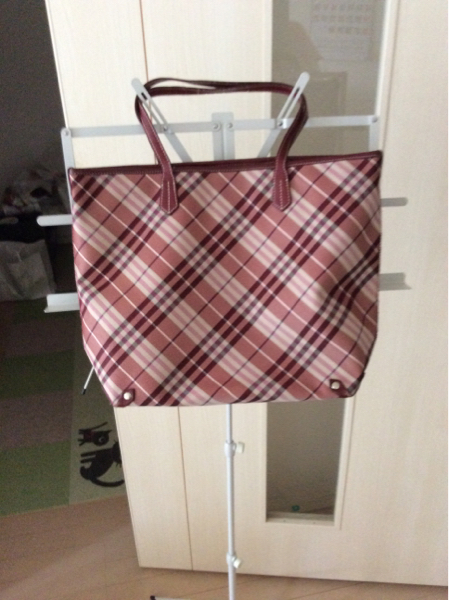 【中古】バーバリーブルーレーベル トートバッグ