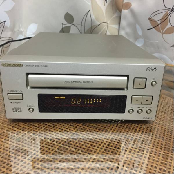 動作品ONKYO CDデッキ C-705X