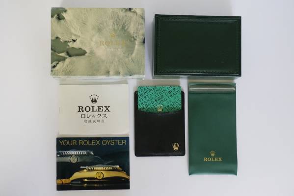 ROLEX 純正ボックス 16234 空箱と付属品セット ロレックス ボックス BOX 68273 取説他 箱 ROLEX ロレックス