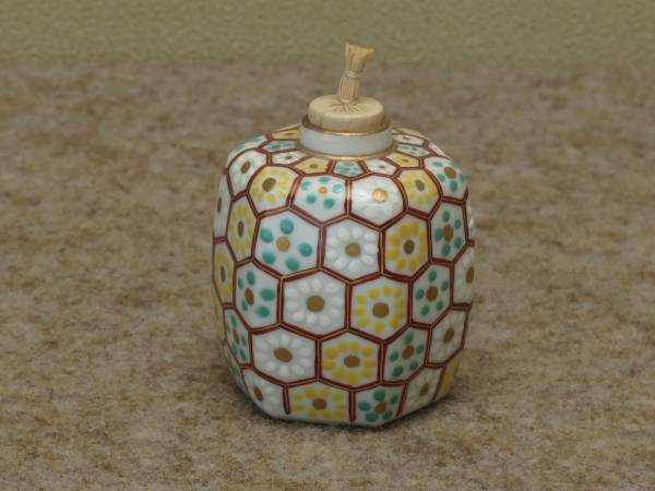 26858!平安晴峰　素敵な金平糖入れ　茶道具　コンペイトウ