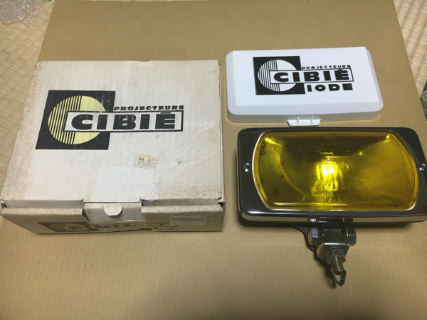 当時物新品 CIBIE ドライビングランプ ジビエ 旧車 フォグランプ