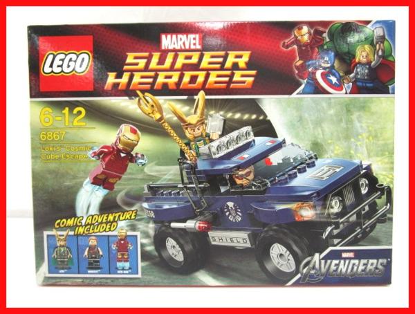 16241★新品 LEGO スーパーヒーローズ キューブからの脱出 6867