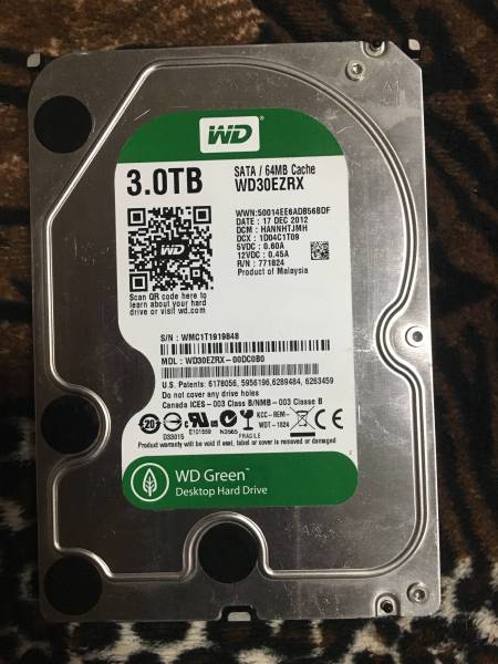 HDD Western Digital WD30EZRX 3TB 中古] Western 【公式通販】