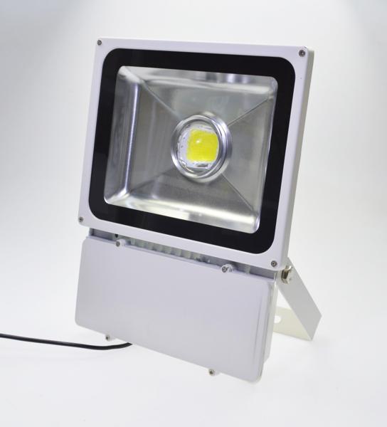爆光*LED投光器100Ｗ Pro白 昼光色 防水 屋外 看板 照明