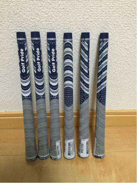 【本物新品】Golf Pride ［MCC］シリーズ プラチナム BL無 6本