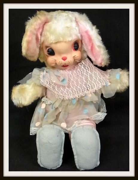 RUSHTON ラシュトン バニー ビンテージ ラバーフェイスドール 中古