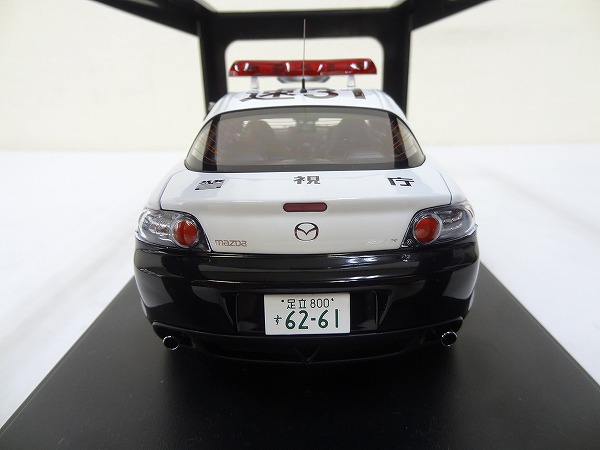 開封オートアート 1/18 マツダ RX-8 警視庁パトカー/警察[梱0.1