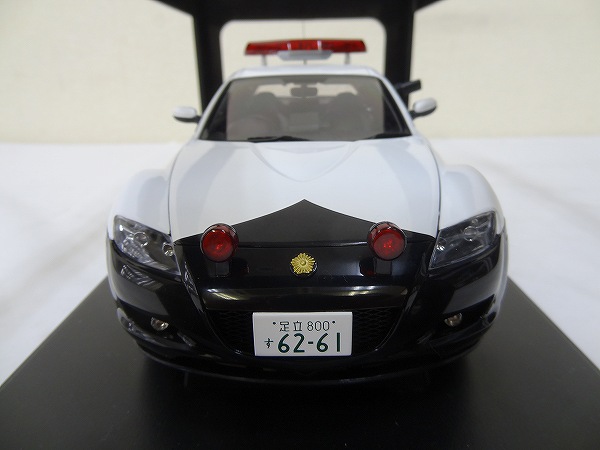 開封オートアート 1/18 マツダ RX-8 警視庁パトカー/警察[梱0.1