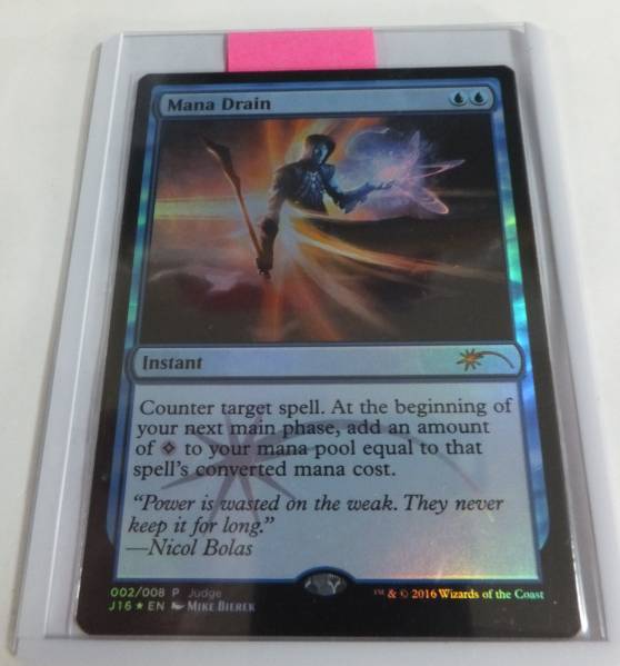 MTG Mana Drain Foil 1枚 ② FOIL] マナ吸収⁄Mana Drain (拡張アート版
