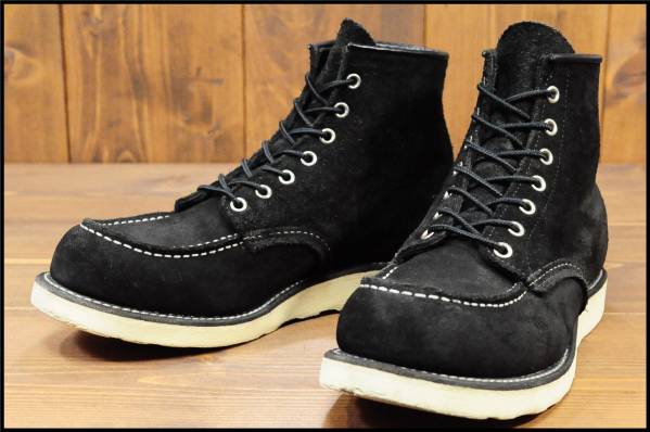 他有 良好 RED WING 8874 モックトゥ 黒スエード 9D/671 BEAMS [レッド