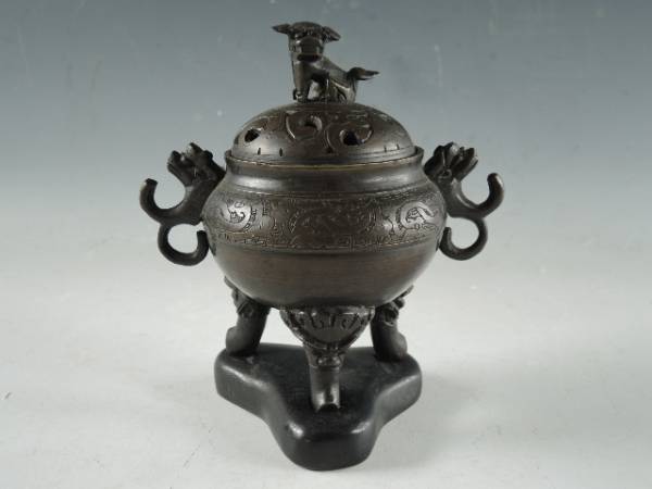 時代物 古銅 2026年最新Yahoo!オークション 香炉 香炉の中古品・新品