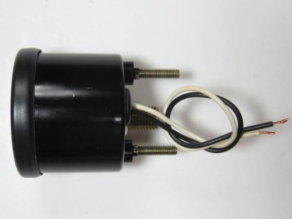 大森 機械式 油圧計 45パイ 45Φ 45mm OMORI オオモリ 本体のみ 白 OIL 