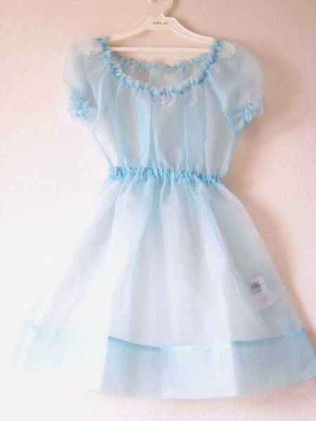 Katie オーガンジードレス　ワンピース milk