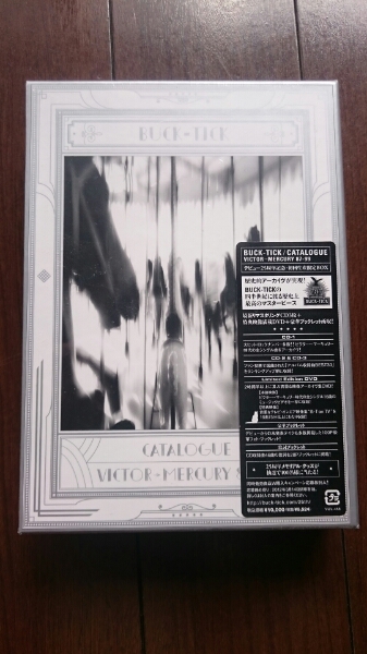 BUCK-TICK CATALOGUE VICTOR MERCURY 87-99 DVD