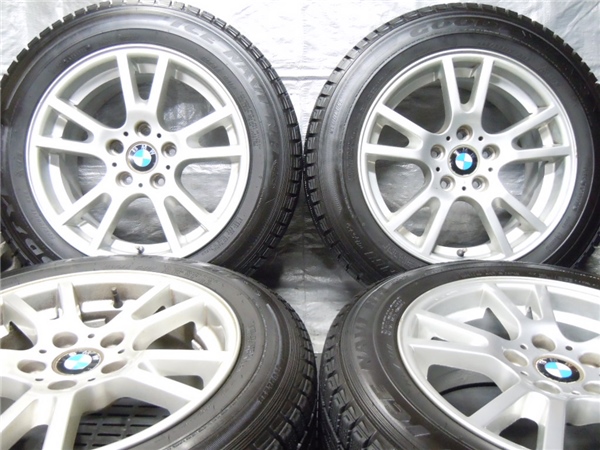 BMW X3純正♪ 8分山 ICE NAVI NH 225/60R17 中古アルミセット