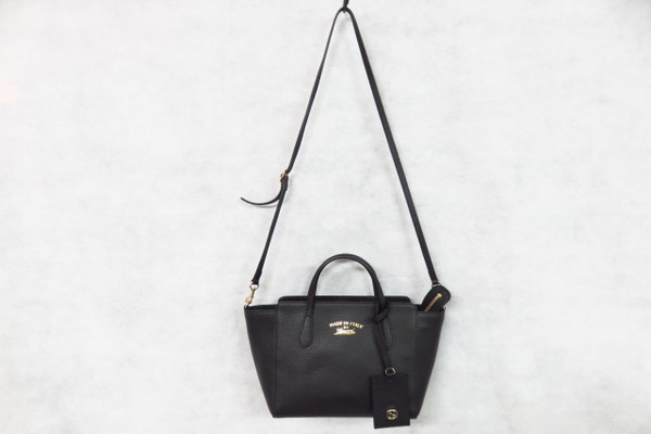 本物■未使用■グッチ■レザー2WAYハンドバッグ■13万■aab6s