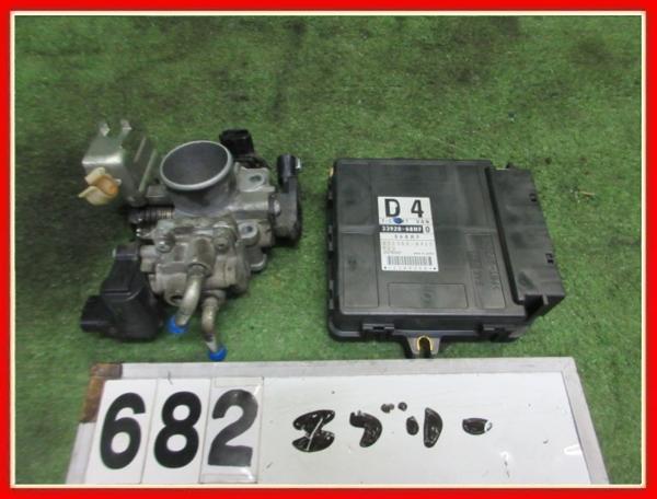 【送料無料】DA64V エブリィ 純正 スロットルボディ＆ECU K6A-T
