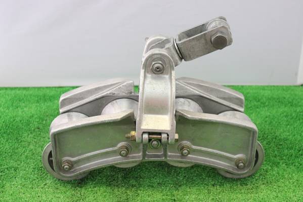 中古 育良精機 イクラ 四連金車 IS-4W ケーブルローラー ④