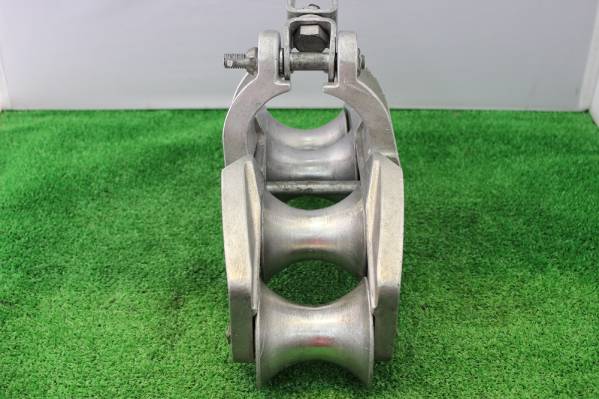 中古 育良精機 イクラ 四連金車 IS-4W ケーブルローラー ④