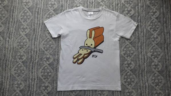 CUNE キューン うさぎ 食パン Tシャツ S