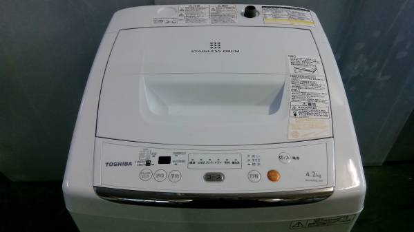 AW-42ML 東芝 4.2kg 洗濯機 2012年製 全自動洗濯機 中古 TOSHIBA -
