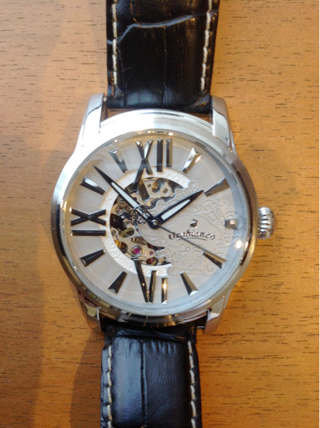 オロビアンコ 時計 自動巻き オラクラシカ 文字盤グレー