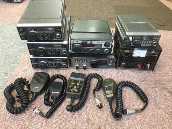 アマチュア無線機セット YAESU TRIO STANDARD ICOM、 TRIO 、NISSYO 、STANDARD 、7台 動作未確認 トランシーバー