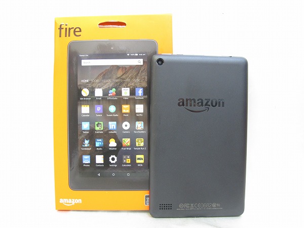 【中古】Amazon fire 7インチタブレット 8GB 第5世代 ブラック