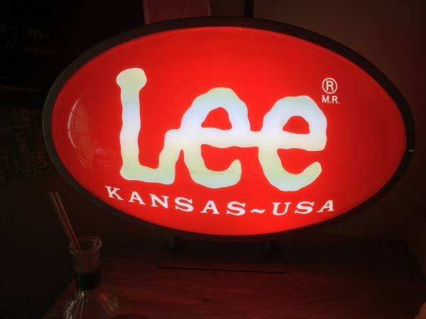 Lee ヴィンテージ　電飾看板　LEE ライト　看板　電球付き Lee ヴィンテージ 電飾看板 LEE ライト 看板 電球付き 【公式通販】
