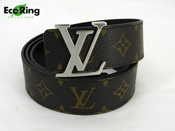 1円 超美品 ヴィトン M9821 サンチュール ベルト 100/40 CQ853