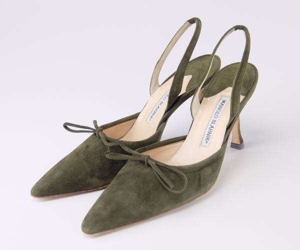 MANOLO BLAHNIK マノロブラニク パンプス ミュール 38.5 MANOLO
