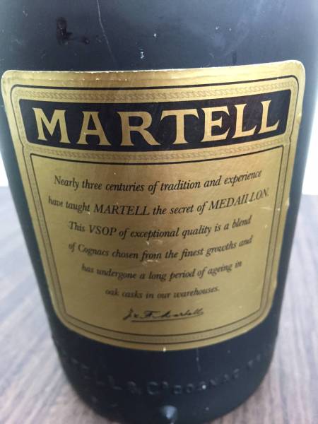 古酒】マーテル MARTELL VSOP メダイオン MEDAILLON 1L 【公式通販】