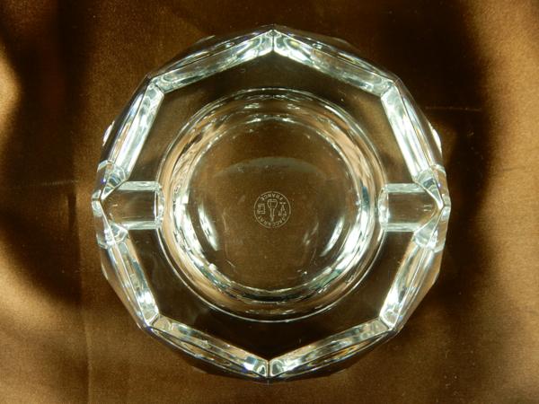 Baccarat◇バカラ キャメル 灰皿/アッシュトレイ O59 バカラ Baccarat