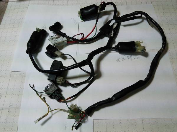 モンキー 12V純正ハーネス AB27